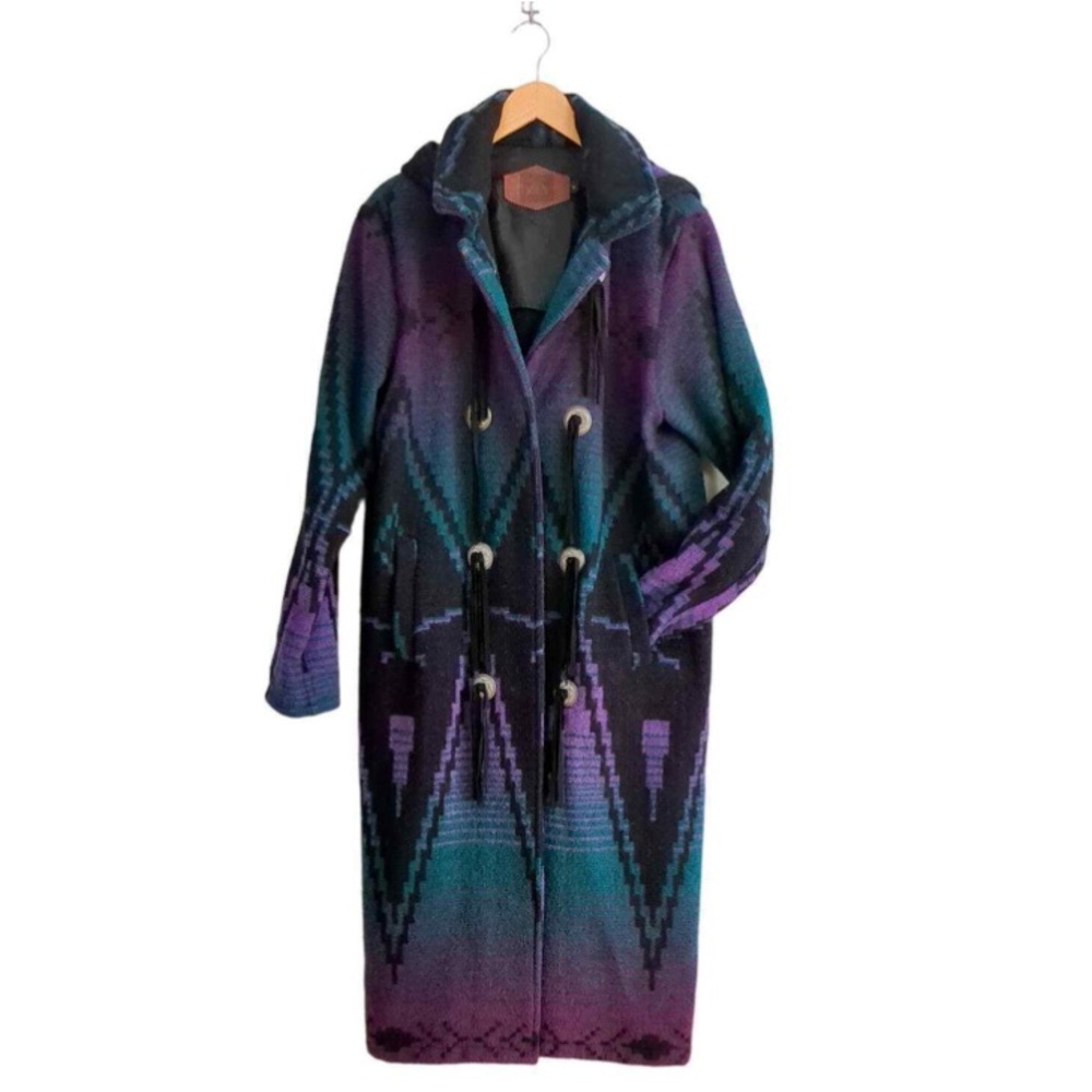 Vintage Woolrich Southwest Blanket Coat